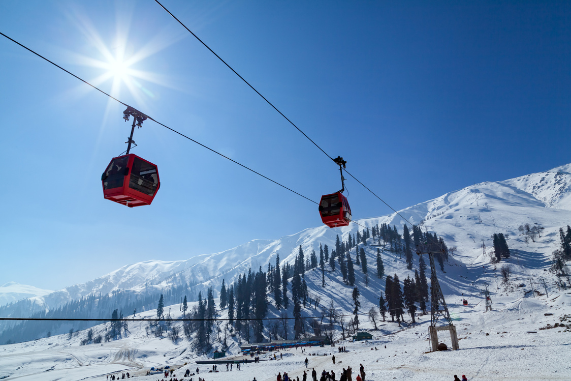 Gandola Cable car in Gulmarg